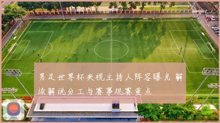 男足世界杯央视主持人阵容曝光 解读解说分工与赛事观赛重点